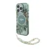 Guess - Backcover iPhone 16 Pro Max - Magsafe IML Glitter with pearls strap - Groen - Thumbnail Image 2