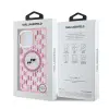 Karl Lagerfeld - Backcover iPhone 16 Pro - Magsafe IML metal monogram kc - Roze - Thumbnail Image 8