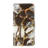 Samsung A36 -A56 -Bookcase Print-Marmer Zwart-2-Cityhoesje.nl