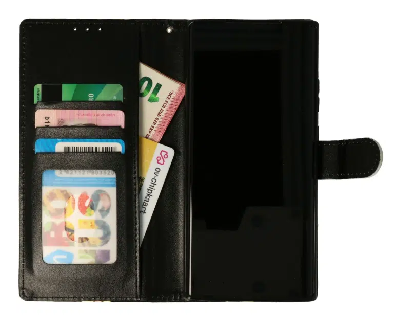 Samsung A36 -A56 -Bookcase Print-Paard Grijs-3-Cityhoesje.nl