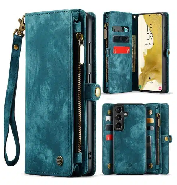 Solidenz Urban - Wallet Samsung Galaxy A56/A36 – Blauw