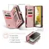 Solidenz Urban - Wallet Samsung Galaxy A56/A36 – Roze - Thumbnail Image 6
