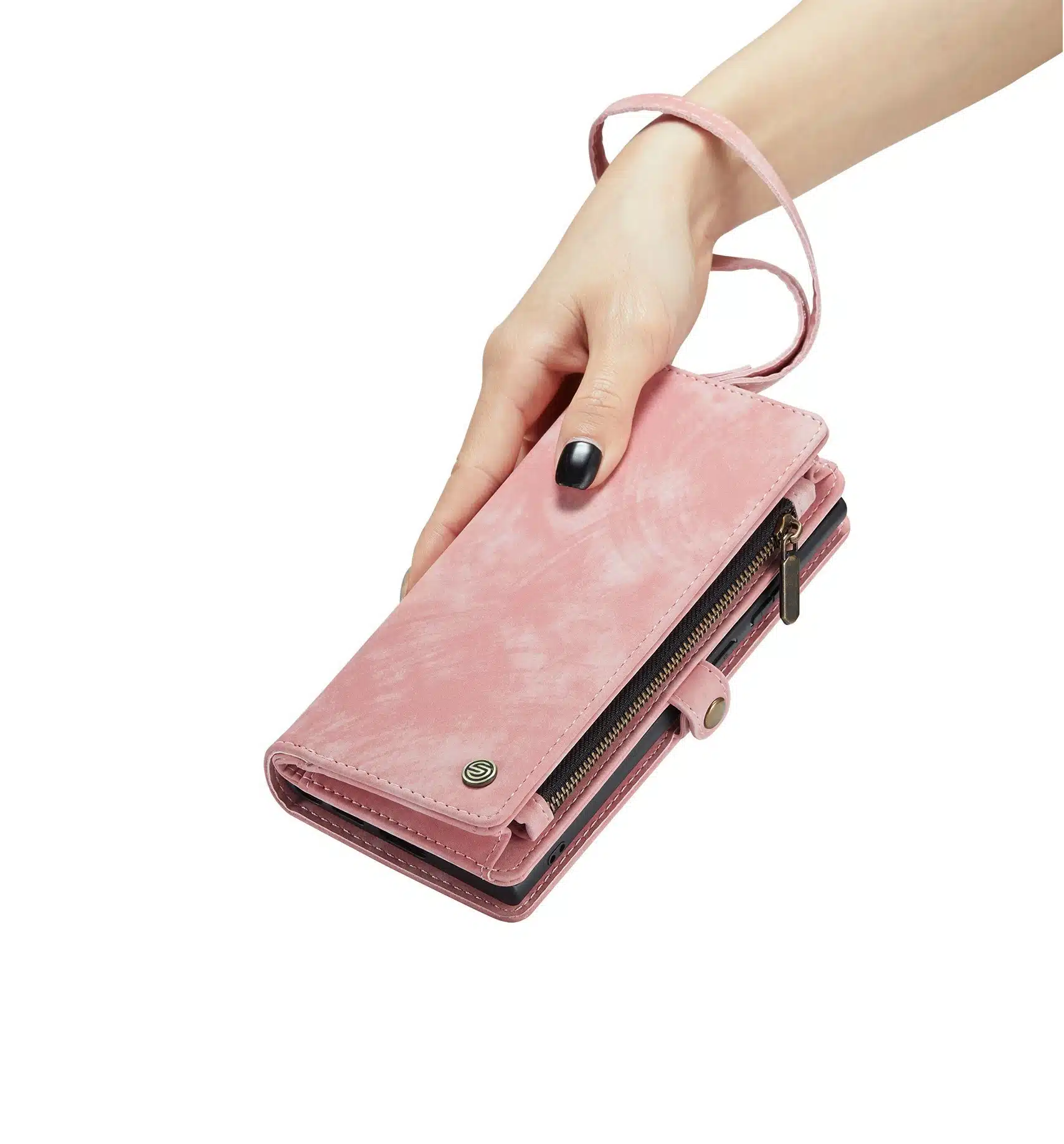 Solidenz Urban - Wallet Samsung Galaxy A56/A36 – Roze - Afbeelding 2