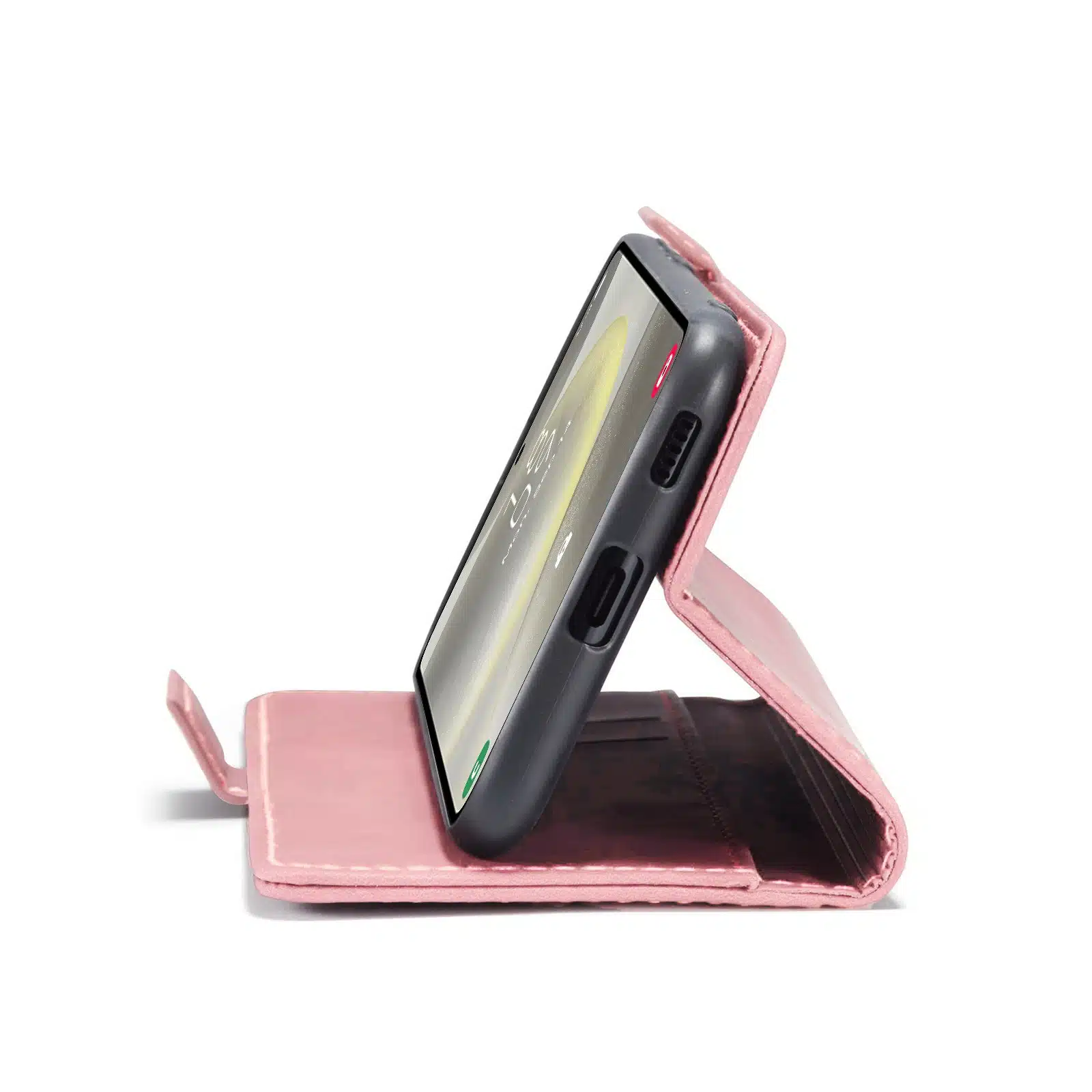 Solidenz - Samsung A56/A36 Bookcase – TPU - Roze - Afbeelding 4