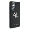 Guess Galaxy S25 Ultra Backcover hoesje - Grained - Big 4G Logo - Zwart-4