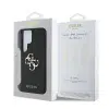 Guess Galaxy S25 Ultra Backcover hoesje - Grained - Big 4G Logo - Zwart-8