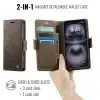 Solidenz-2-in-1-MagSafe-Wallet-Case-voor-iPhone-16 Pro Max-Bruin-8-Cityhoesje.nl