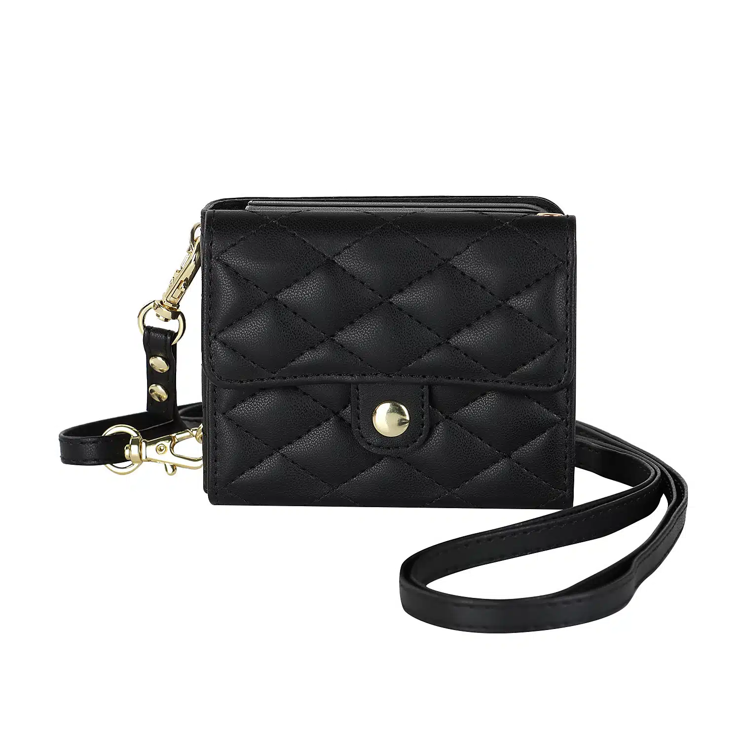 Solidenz-Fashion-Portemonnee-hoesje-met-koord-Samsung-Galaxy-Z-Flip-6-Zwart-4