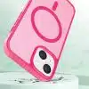 Solidenz-FrostMag-iPhone-14-13-hoesje-Fel-Roze-4-Cityhoesje.nl