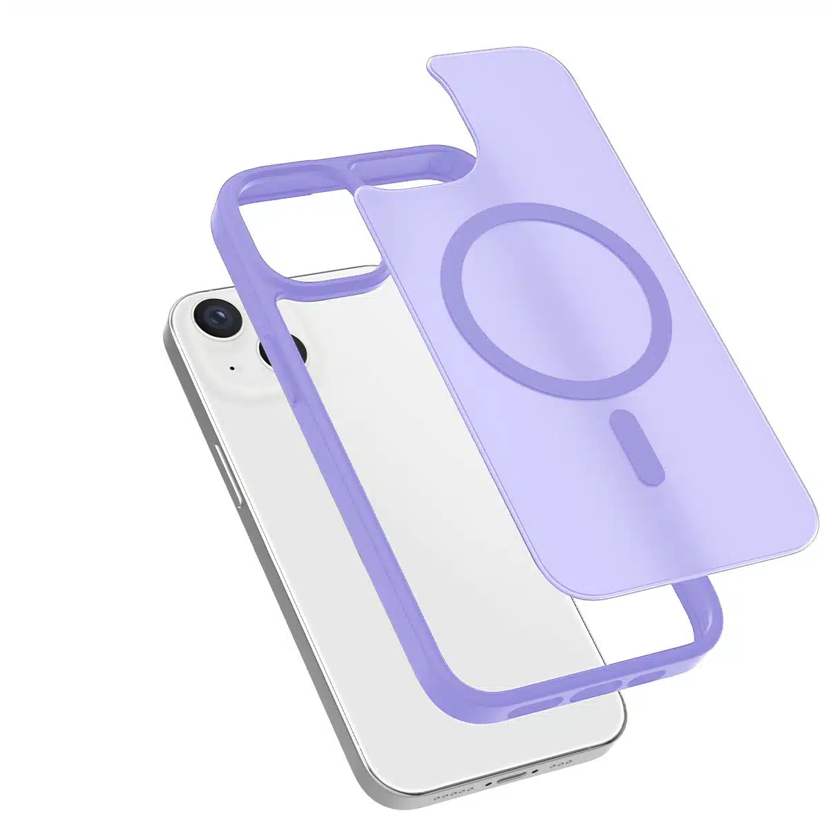 Solidenz - FrostMag iPhone 14 / 13 Backcover – Sierra - Paars - Afbeelding 2