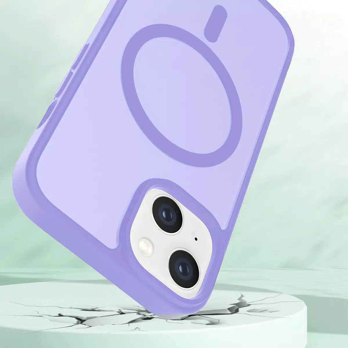 Solidenz - FrostMag iPhone 14 / 13 Backcover – Sierra - Paars - Afbeelding 4