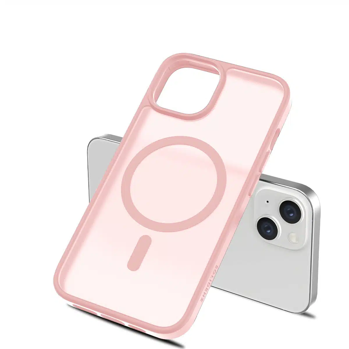 Solidenz - FrostMag iPhone 14 / 13 Backcover – Sierra - Roze - Afbeelding 5