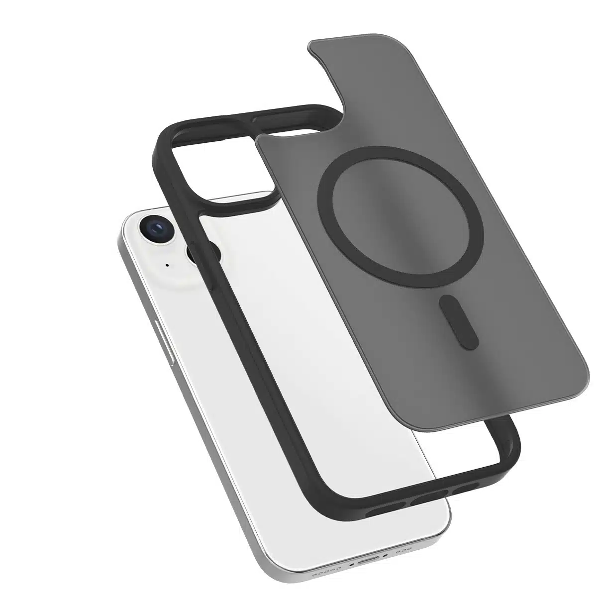 Solidenz - FrostMag iPhone 14 / 13 Backcover – Sierra - Zwart - Afbeelding 2