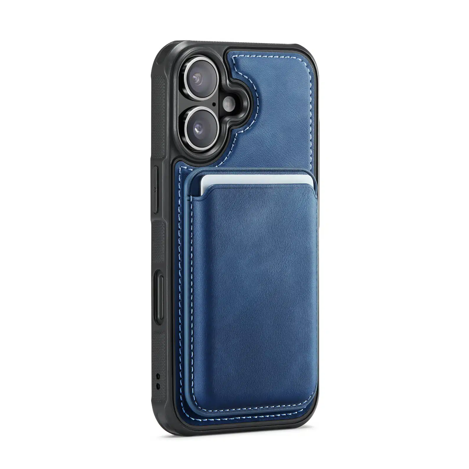 Solidenz - Backcover iPhone 16 - MagSafe - Wallet – Blauw - Afbeelding 10
