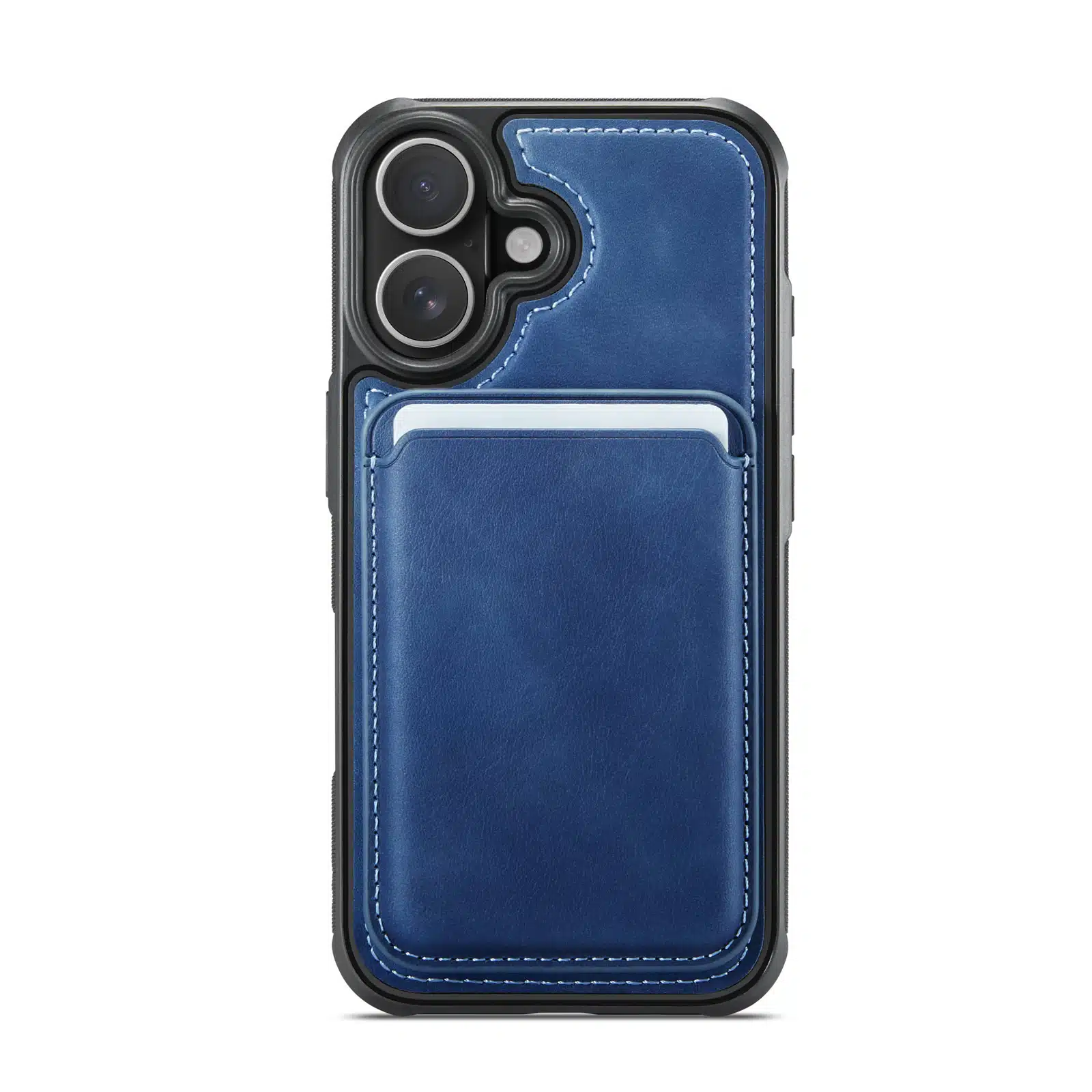 Solidenz - Backcover iPhone 16 - MagSafe - Wallet – Blauw - Afbeelding 9
