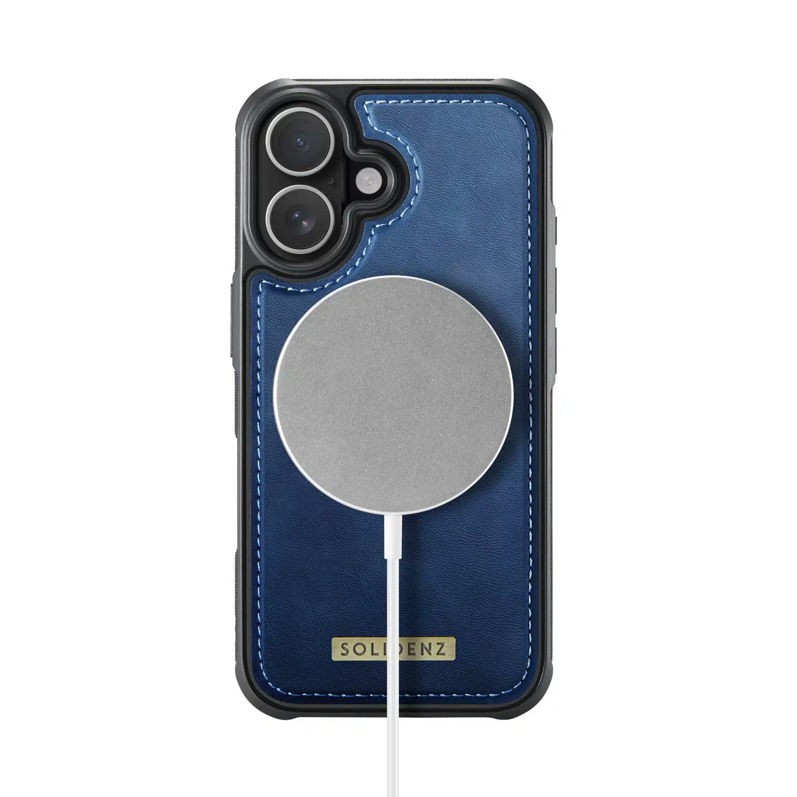 Solidenz - Backcover iPhone 16 - MagSafe - Wallet – Blauw - Afbeelding 6