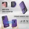Solidenz-MagSafe-Wallet-Backcover-voor-iPhone-16 Plus-Paars-5-Cityhoesje.nl