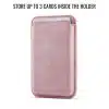 Solidenz-MagSafe-Wallet-Backcover-voor-iPhone-16 Plus-Roze-7-Cityhoesje.nl