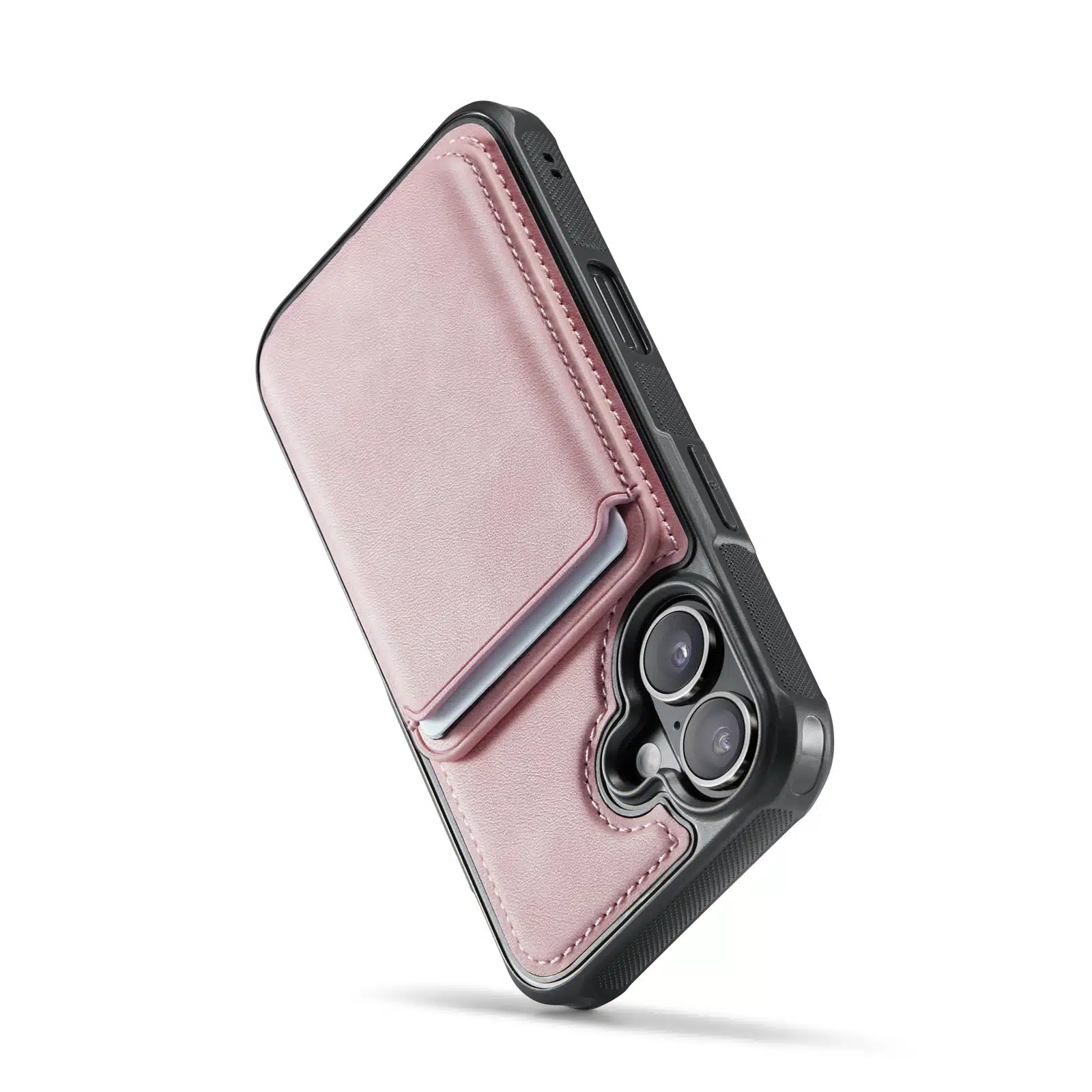 Solidenz-MagSafe-Wallet-Backcover-voor-iPhone-16 Plus-Roze-8-Cityhoesje.nl