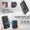 Solidenz - Backcover iPhone 16 Plus - MagSafe Wallet - Zwart - Thumbnail Image 5