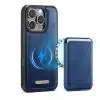 Solidenz - Backcover Wallet iPhone 16 Pro - MagSafe - Blauw - Thumbnail Image 1