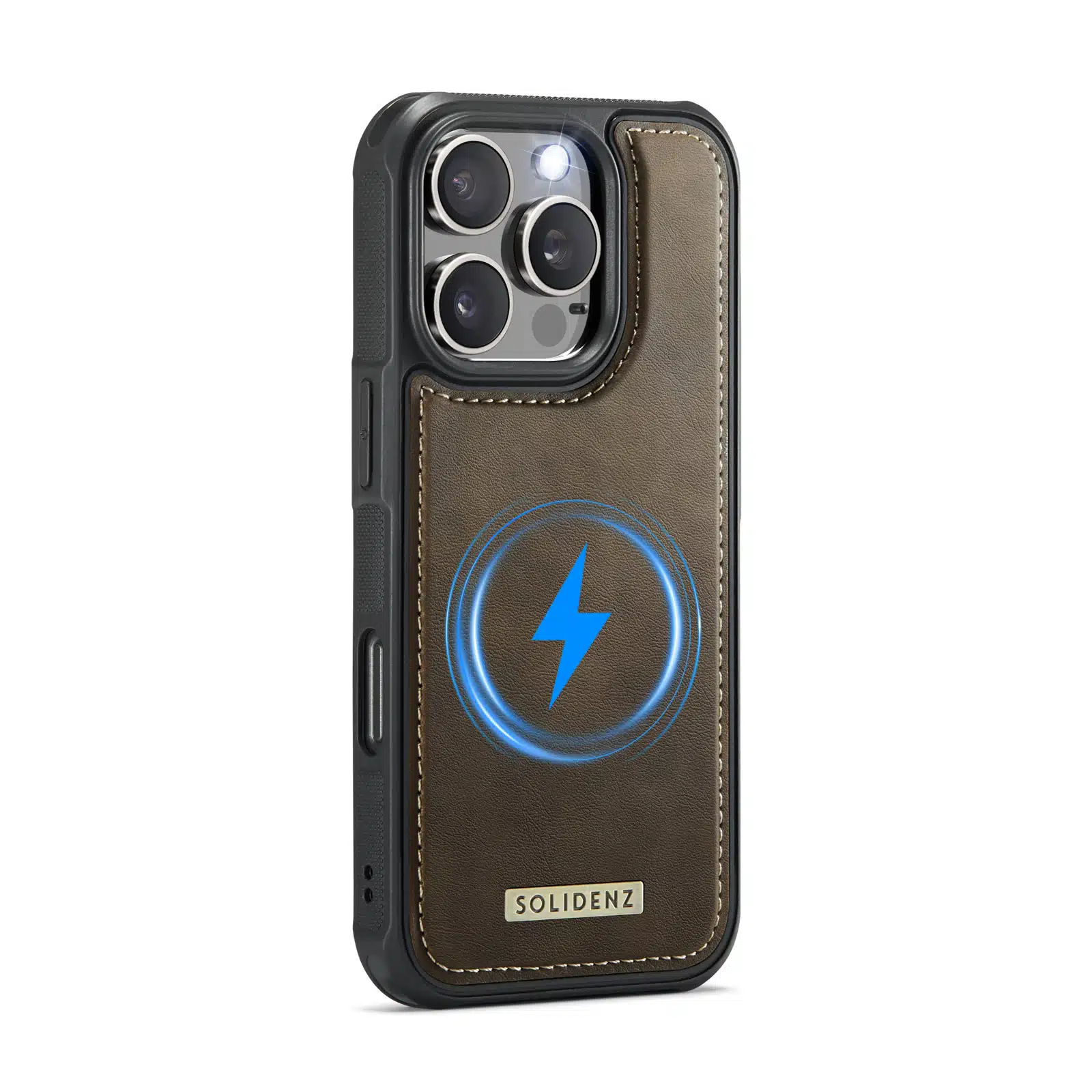 Solidenz -Backcover Wallet iPhone 16 Pro - MagSafe – Bruin - Afbeelding 8