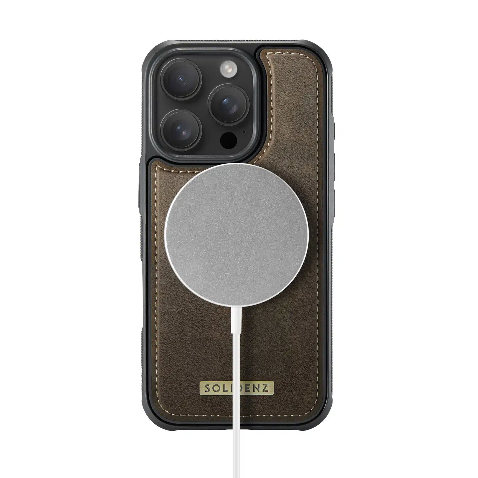 Solidenz -Backcover Wallet iPhone 16 Pro - MagSafe – Bruin - Afbeelding 6