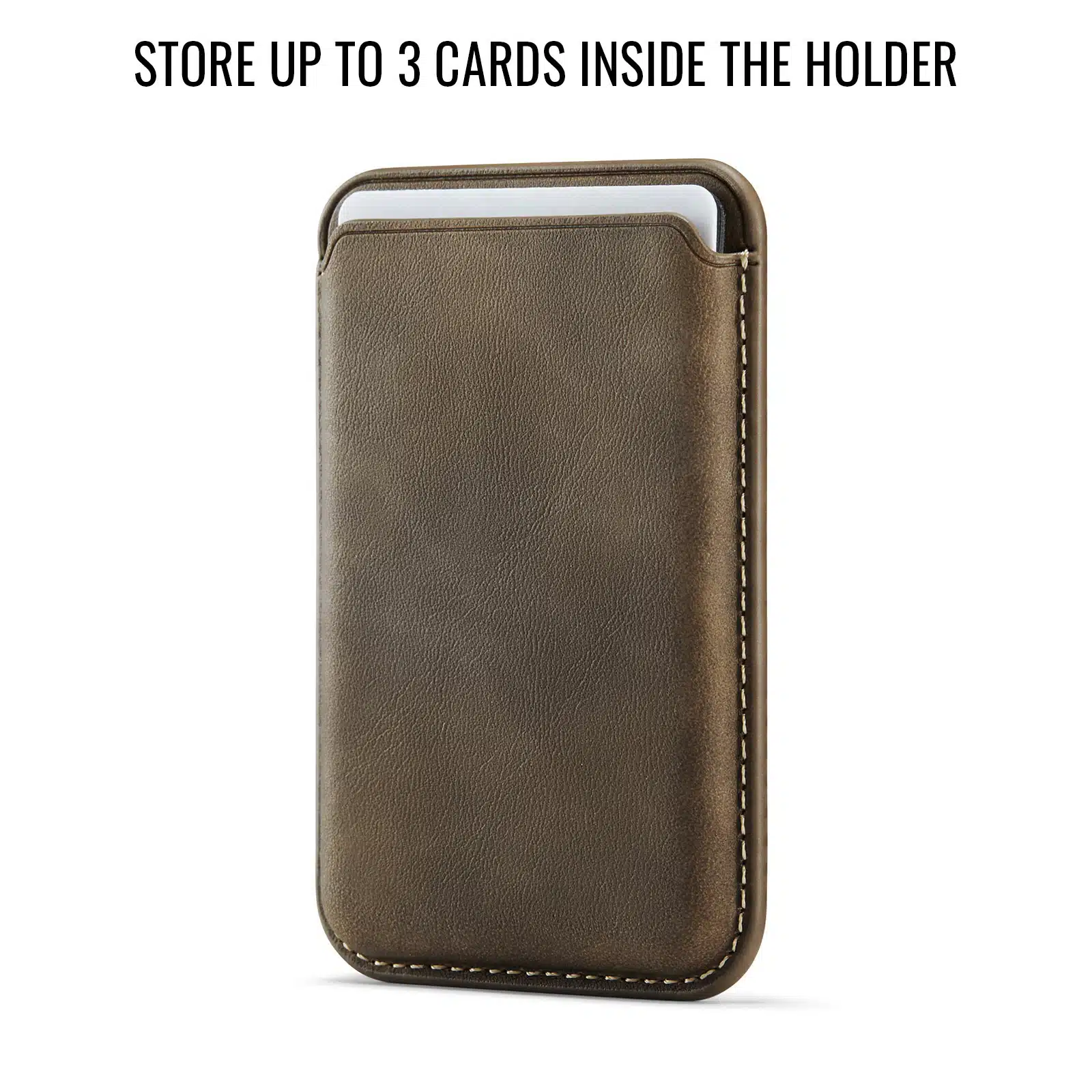 Solidenz -Backcover Wallet iPhone 16 Pro - MagSafe – Bruin - Afbeelding 5