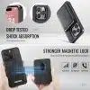 Solidenz - Backcover Wallet iPhone 16 Pro - MagSafe – Zwart - Thumbnail Image 3