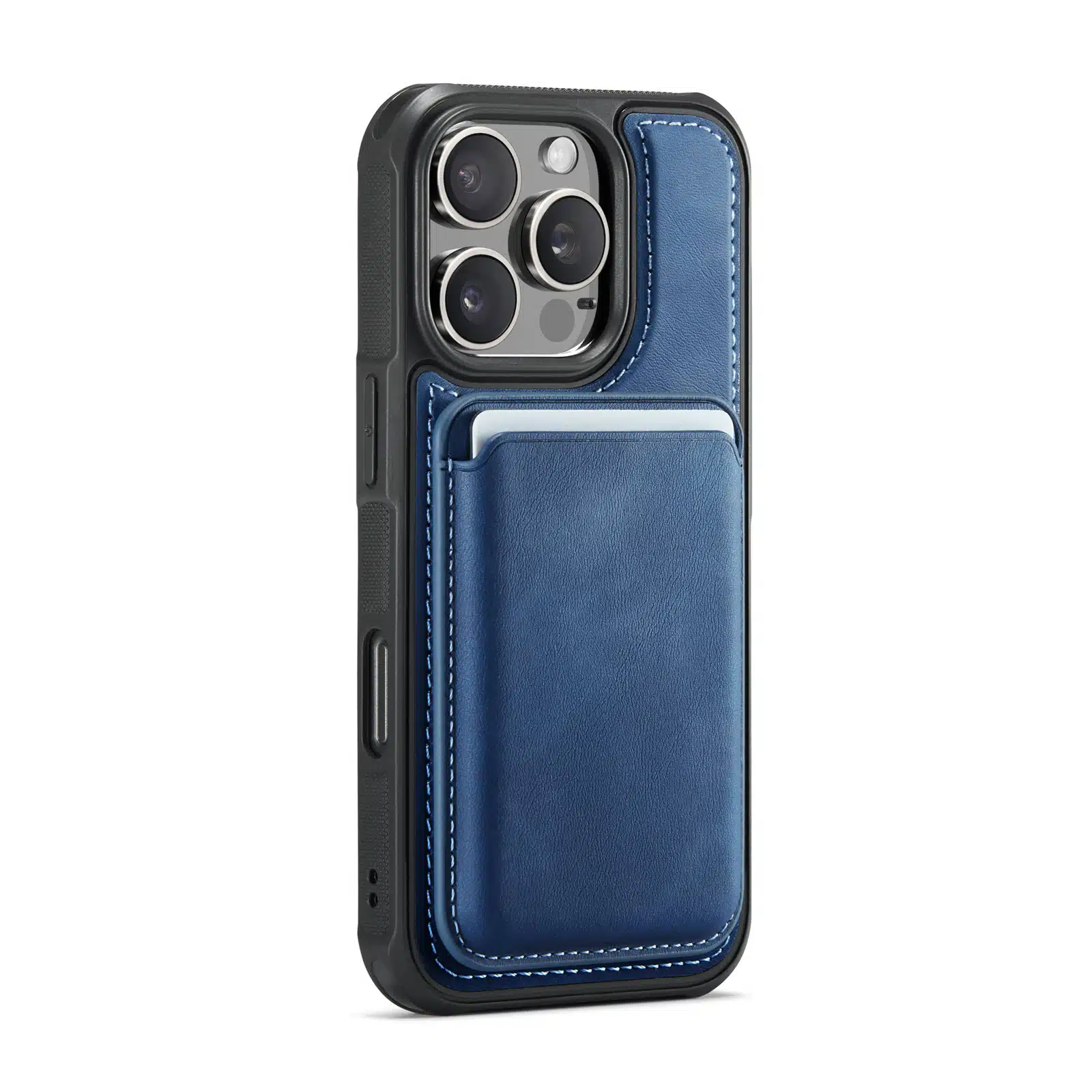 Solidenz - Backcover iPhone 16 Pro Max MagSafe - Wallet – Blauw - Afbeelding 10
