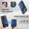 Solidenz - Backcover iPhone 16 Pro Max MagSafe - Wallet – Blauw - Thumbnail Image 7