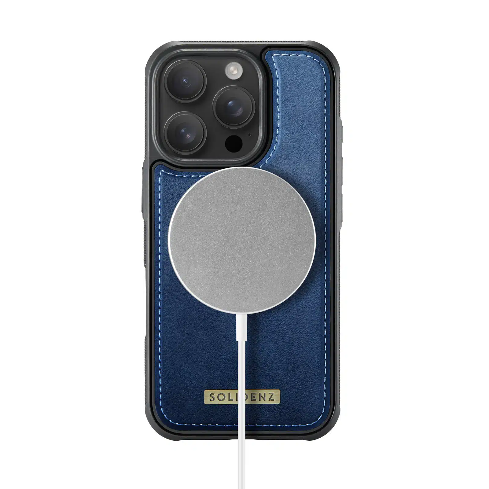 Solidenz - Backcover iPhone 16 Pro Max MagSafe - Wallet – Blauw - Afbeelding 6