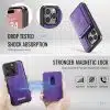 Solidenz-MagSafe-Wallet-Backcover-voor-iPhone-16-ProMax-Paars-Cityhoesje.nl