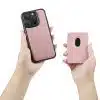 Solidenz - Backcover iPhone 16 Pro Max MagSafe - Wallet – Roze - Thumbnail Image 2