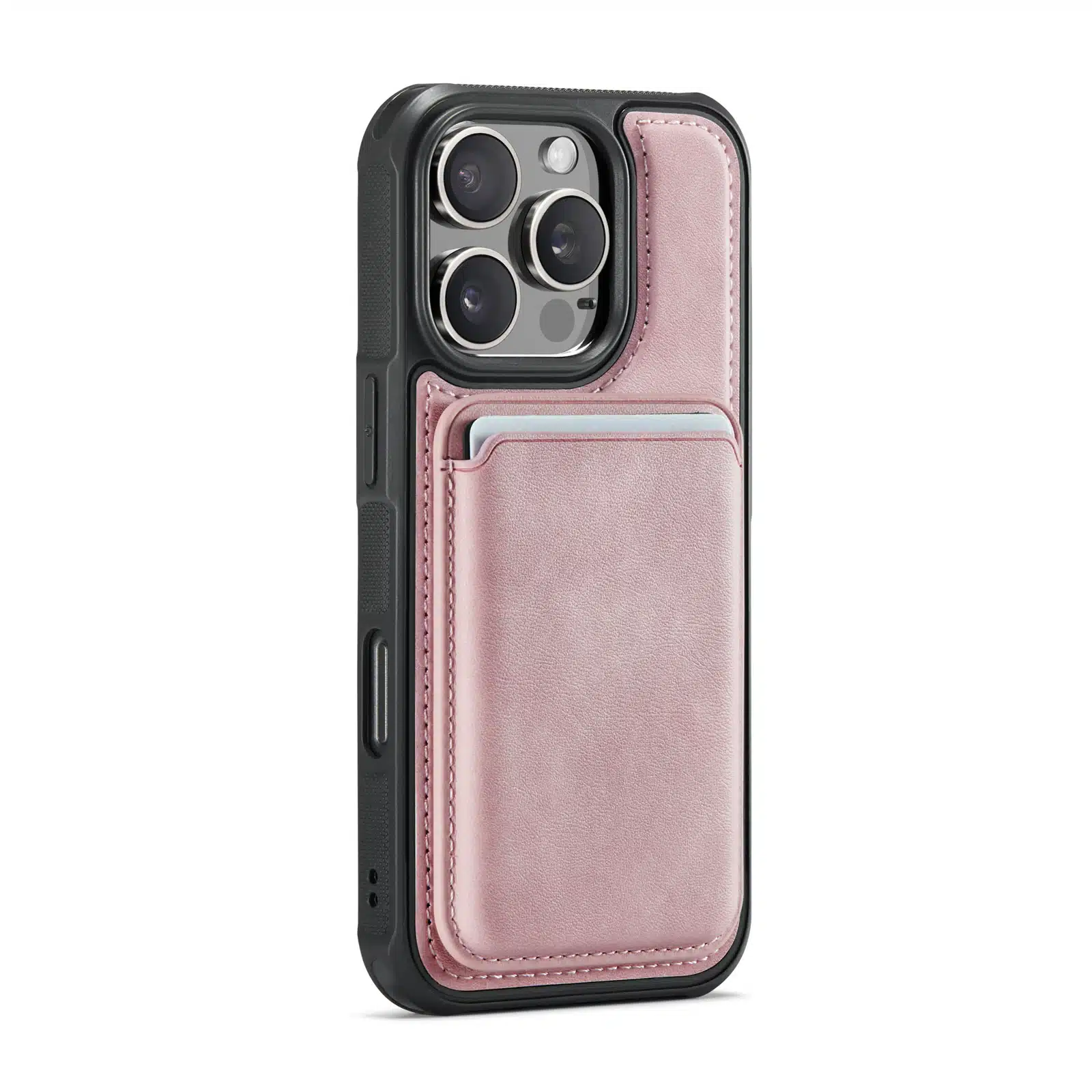 Solidenz - Backcover iPhone 16 Pro Max MagSafe - Wallet – Roze - Afbeelding 10
