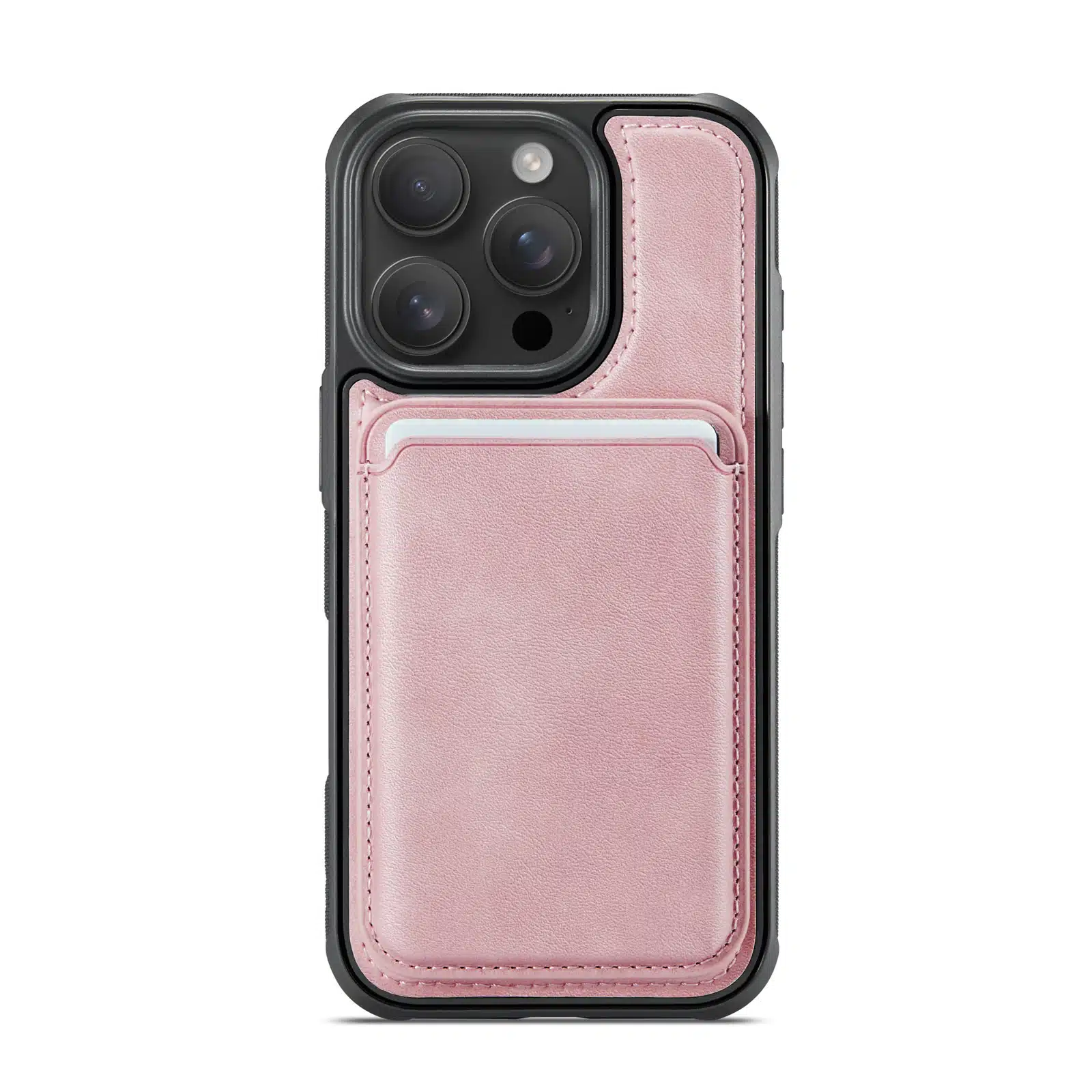 Solidenz - Backcover iPhone 16 Pro Max MagSafe - Wallet – Roze - Afbeelding 9