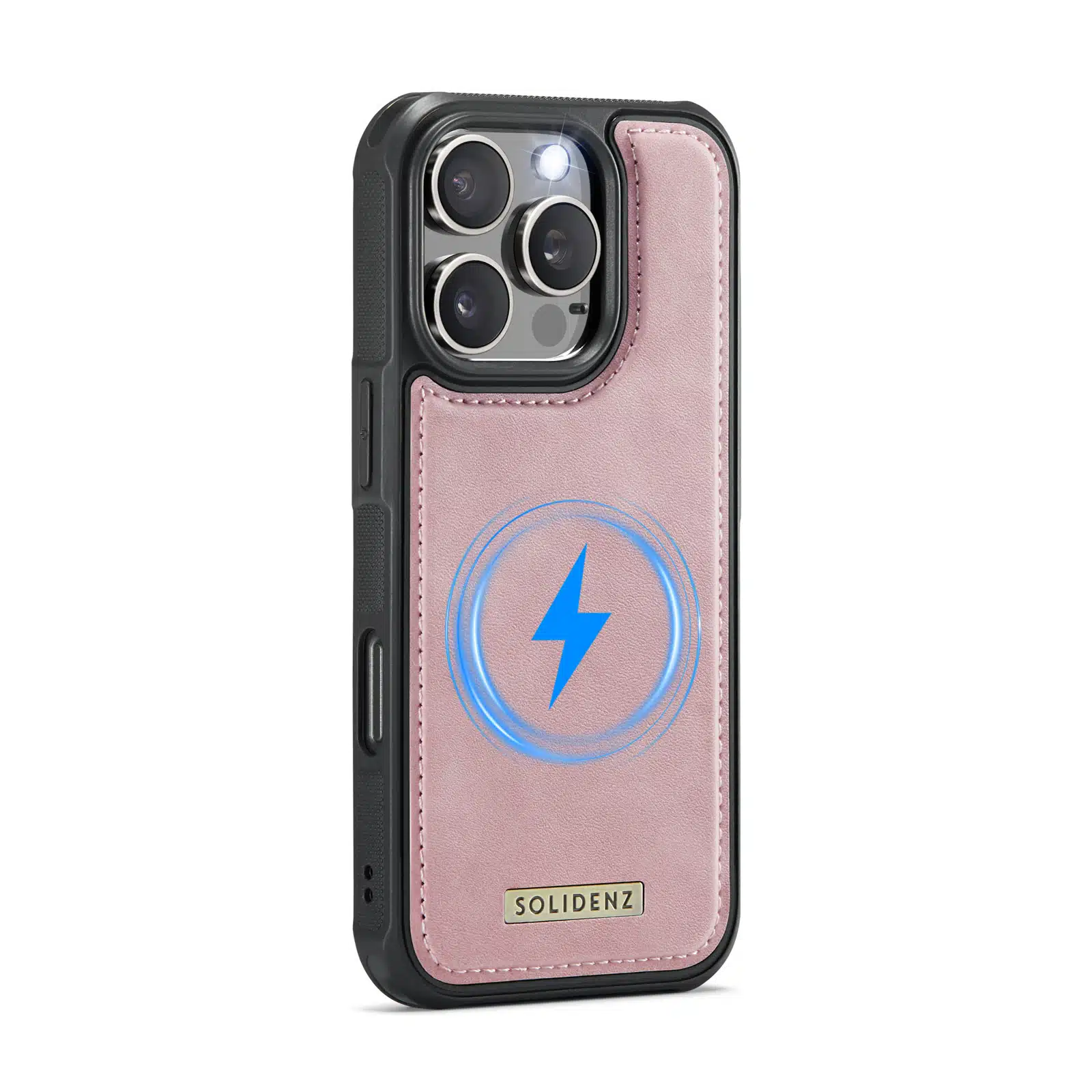 Solidenz - Backcover iPhone 16 Pro Max MagSafe - Wallet – Roze - Afbeelding 8