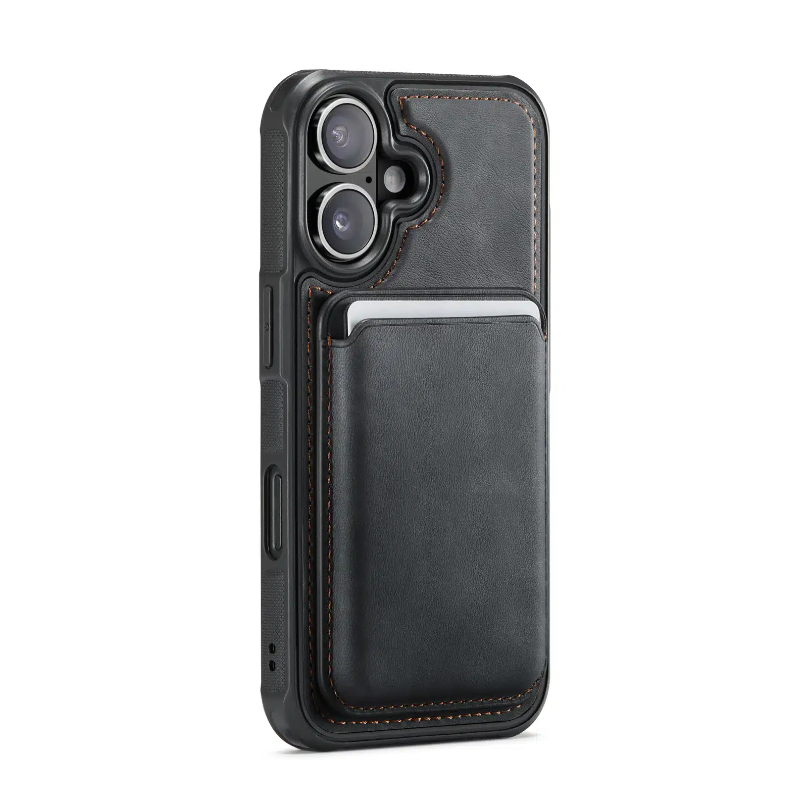 Solidenz - Backcover iPhone 16 - MagSafe - Wallet – Zwart - Afbeelding 10