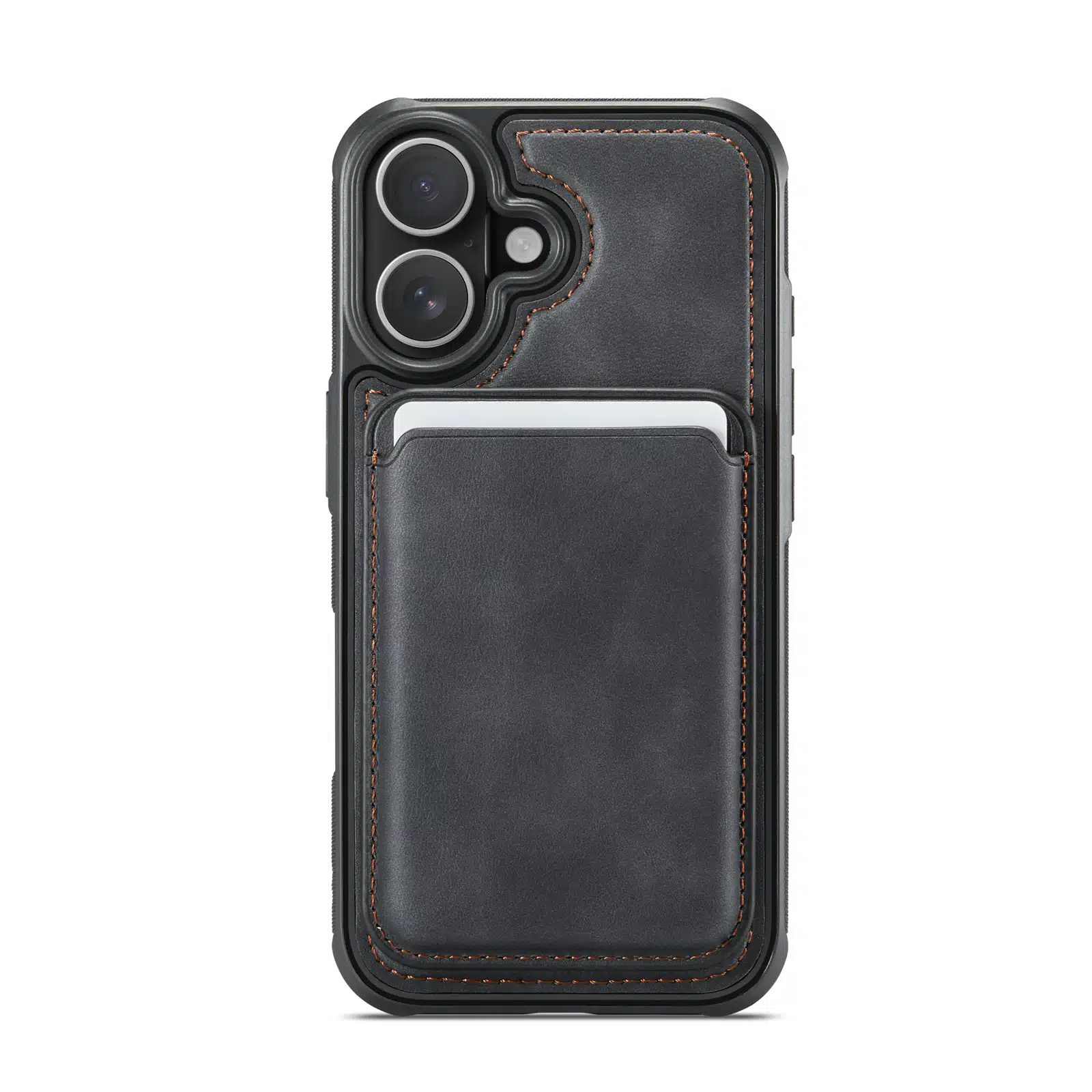 Solidenz - Backcover iPhone 16 - MagSafe - Wallet – Zwart - Afbeelding 9