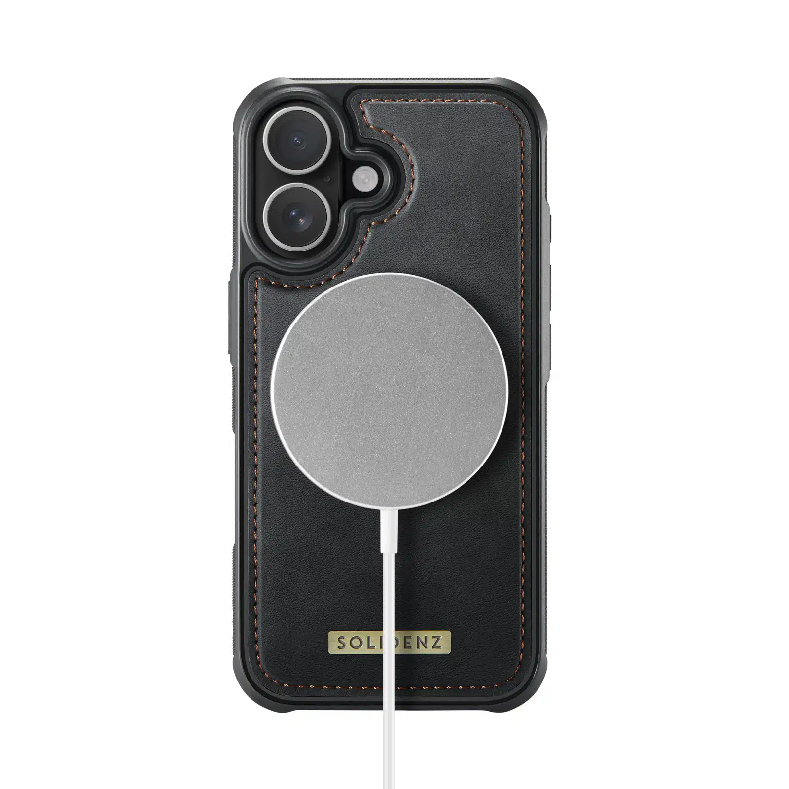 Solidenz - Backcover iPhone 16 - MagSafe - Wallet – Zwart - Afbeelding 6