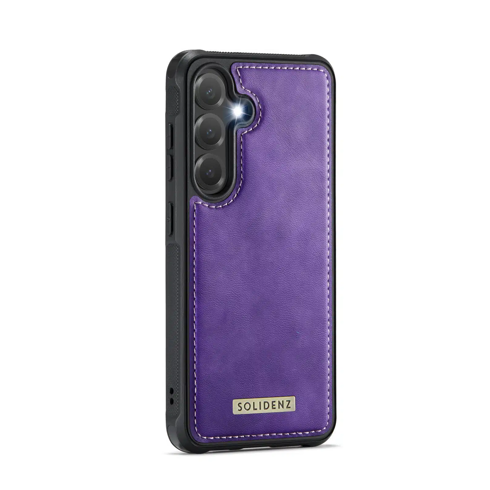 Solidenz – MagSafe Wallet Backcover Geschikt voor Samsung S24 Plus-S25 Plus – Paars - Afbeelding 4