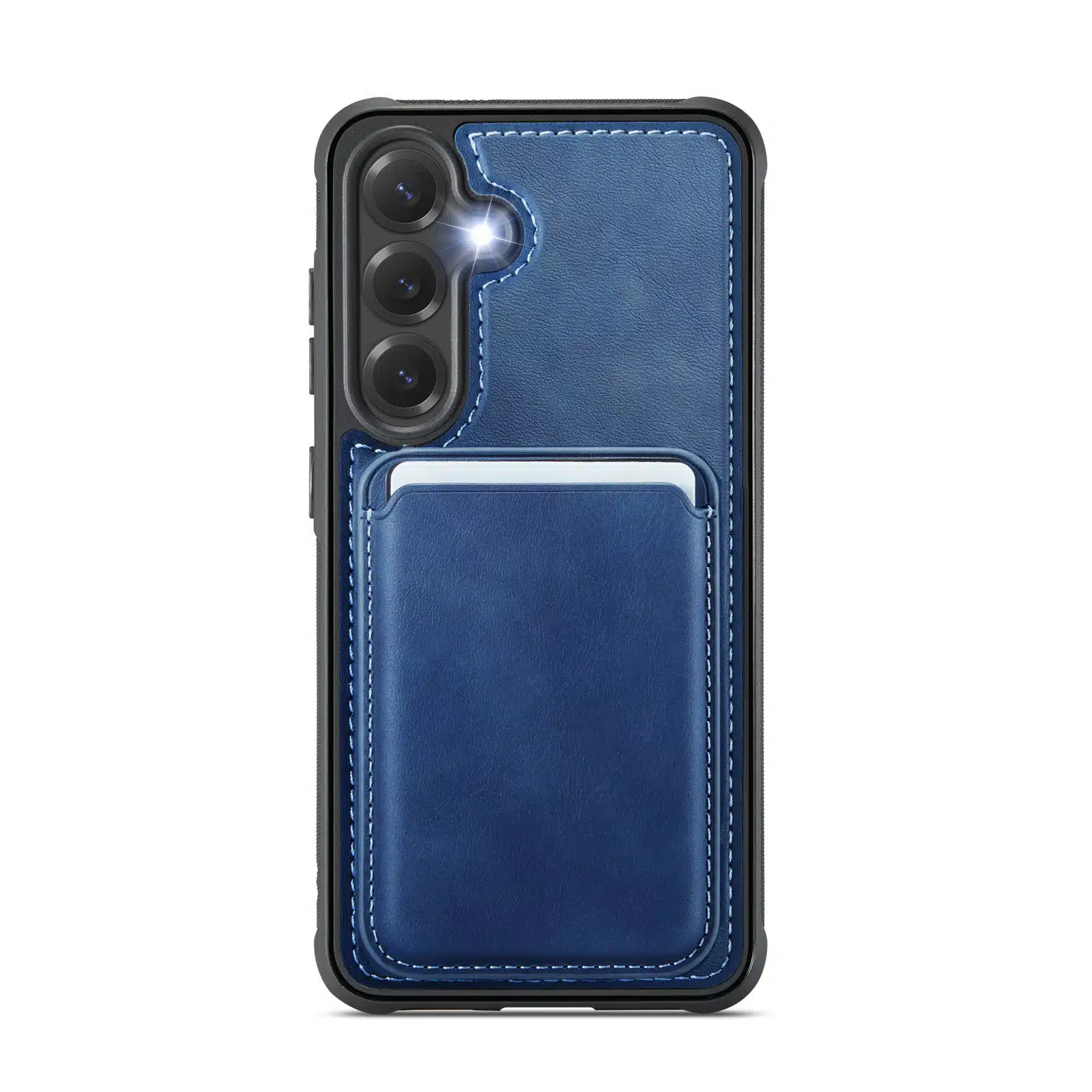 Solidenz – MagSafe Wallet Backcover Geschikt voor Samsung S24 Plus-S25 Plus – Blauw - Afbeelding 3