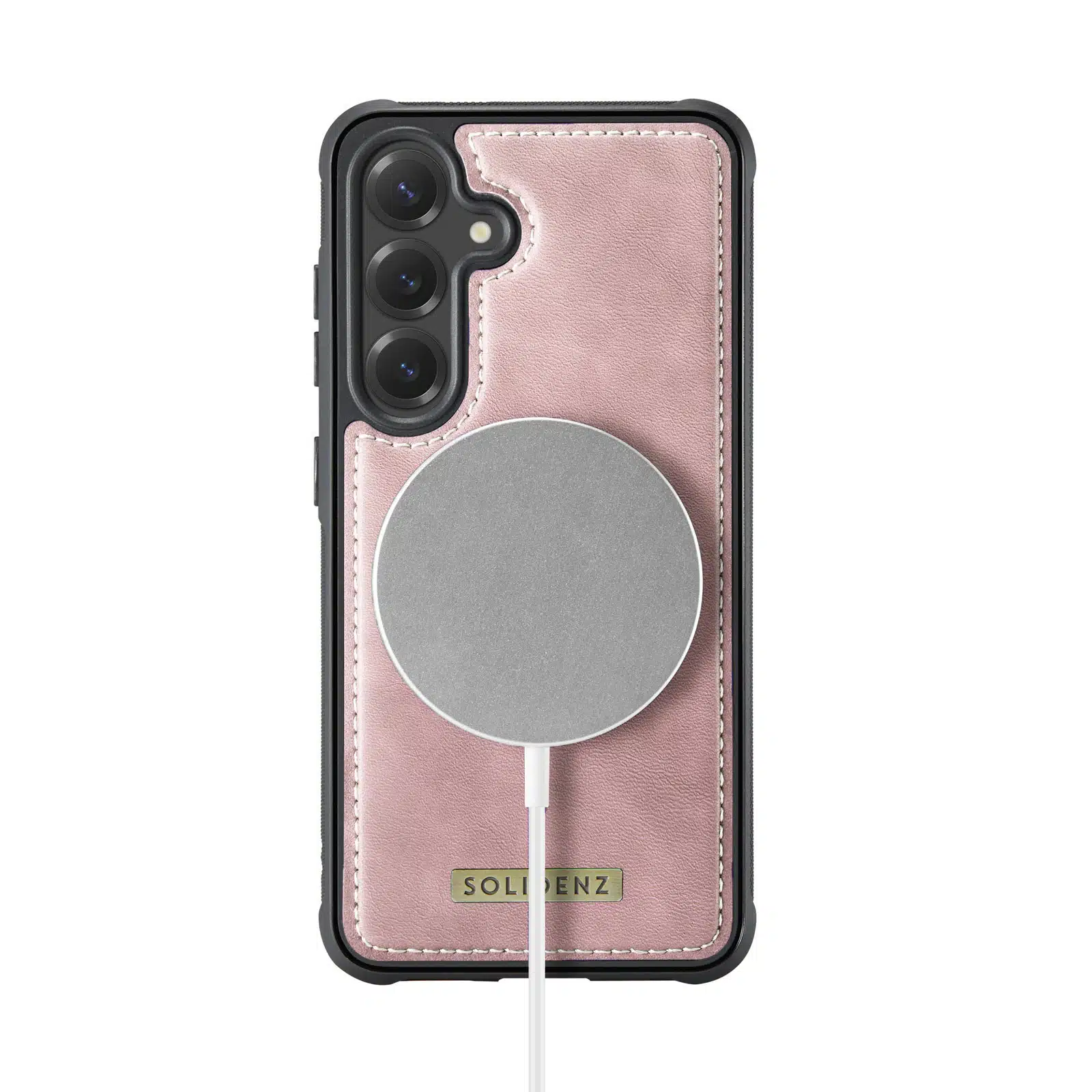 Solidenz - MagSafe Wallet Backcover Geschikt voor Samsung S24 Plus-S25 Plus - Roze - Afbeelding 5