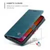 Solidenz - Urban Bookcase iPhone 14 – 13 Blauw - Thumbnail Image 6
