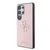 Guess - Backcover - S25 Ultra Backcover - Grained - Big 4G Logo - Roze - Thumbnail Image 2