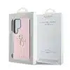 Guess - Backcover - S25 Ultra Backcover - Grained - Big 4G Logo - Roze - Thumbnail Image 3