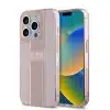 Guess - Backcover iPhone 16 Pro Max - IML 4G Stripe - Roze - Thumbnail Image 1
