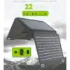 SWISSTEN FOLDABLE SOLAR PANEL 22W USB-A + USB-C - Thumbnail Image 1