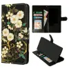 Cityhoesje-Samsung S25 Ultra-Bookcase Print- Bloemen Geel-1-Cityhoesje.nl