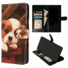 Cityhoesje-Samsung S25 Ultra-Bookcase Print- Puppy Bruin-Cityhoesje.nl